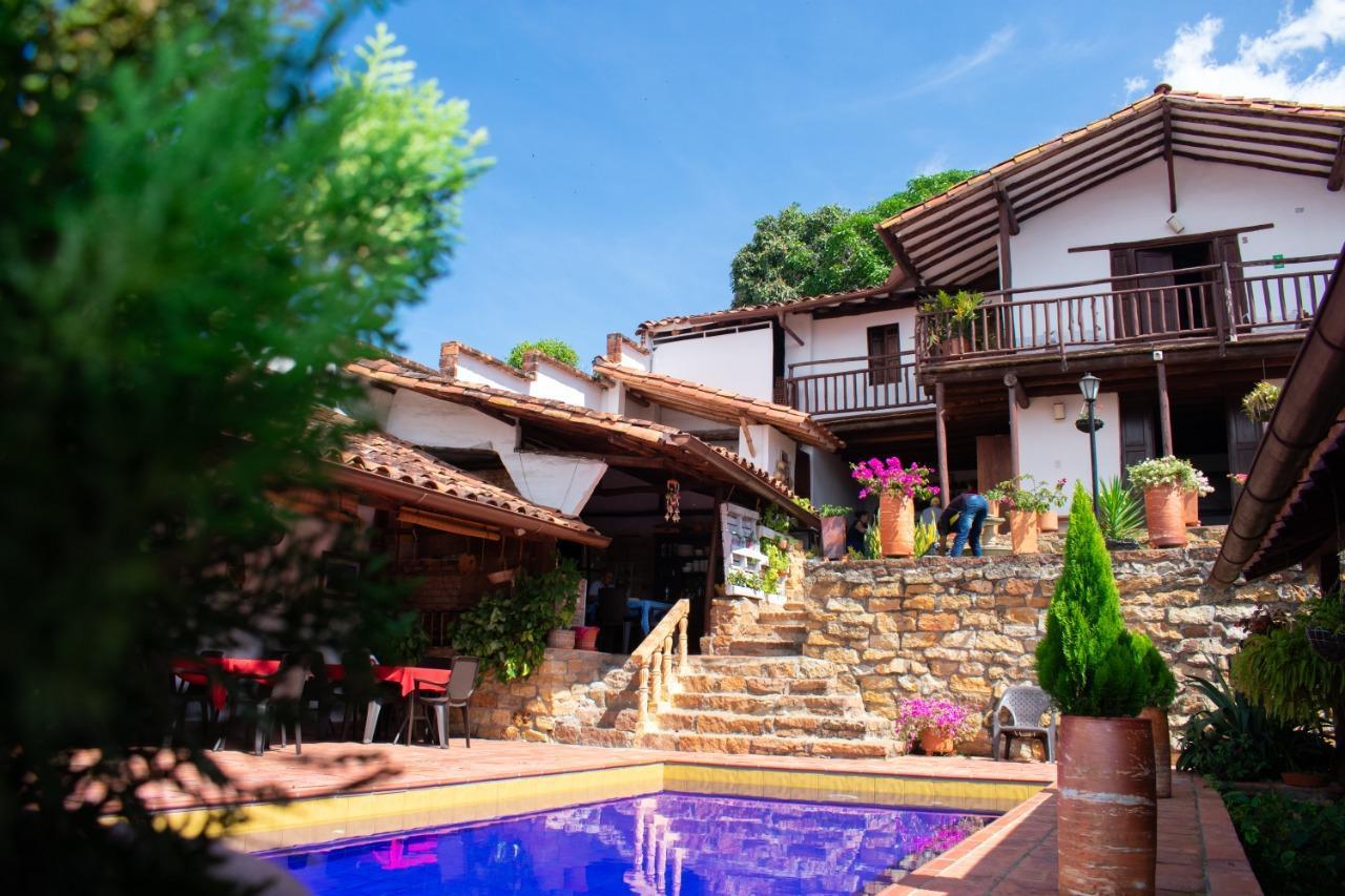 La Serrana Hostal Spa Сокоро Екстериор снимка